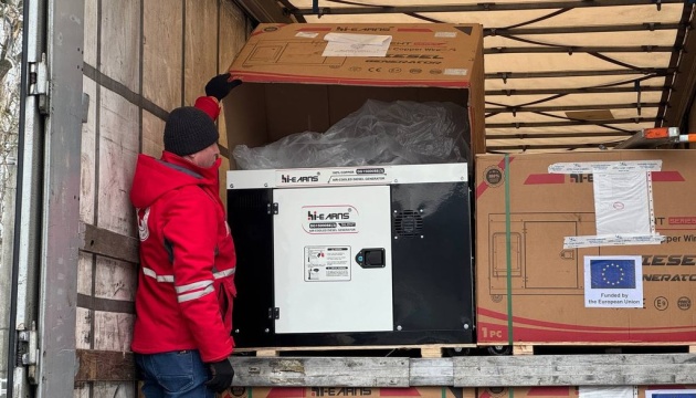 Євросоюз виділив 447 генераторів: перша партія вже в Україні