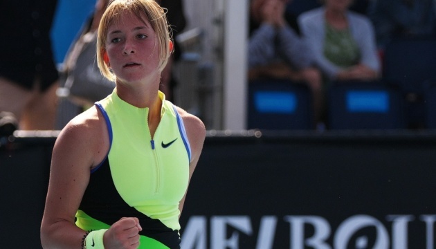 Софія Бєлінська завершила виступи на юніорському турнірі Australian Open