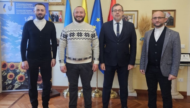 Посол при Святому Престолі обговорив підтримку українських громад з духовенством УГКЦ в Італії