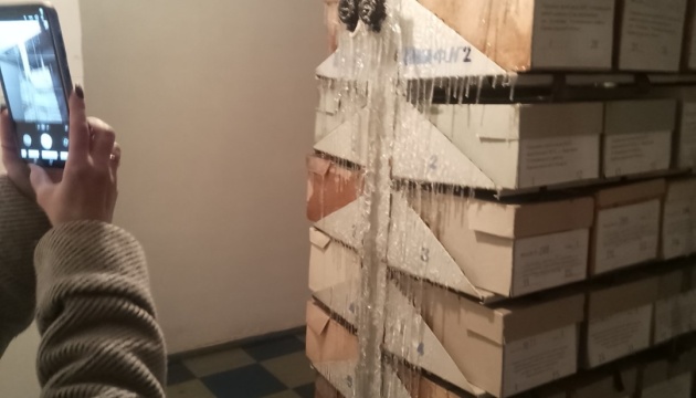 У Кропивницькому обледеніли три сховища держархіву