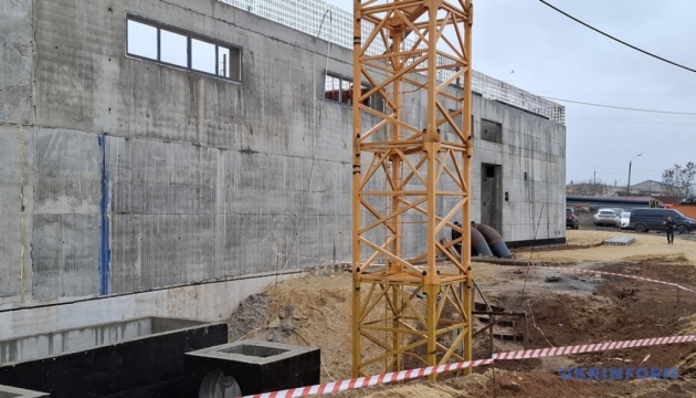 В Агентстві відновлення сказали, коли планують завершити будівництво очисних споруд у Миколаєві
