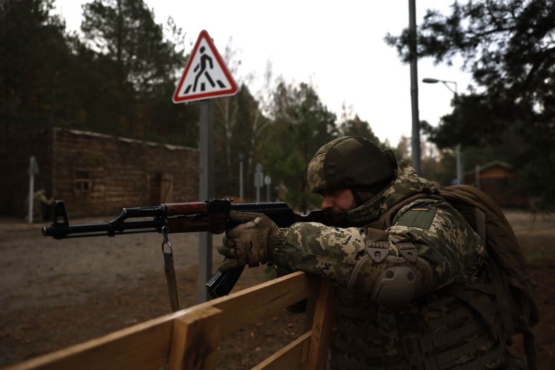 Військова підготовка в навчальному центрі Сухопутних військ