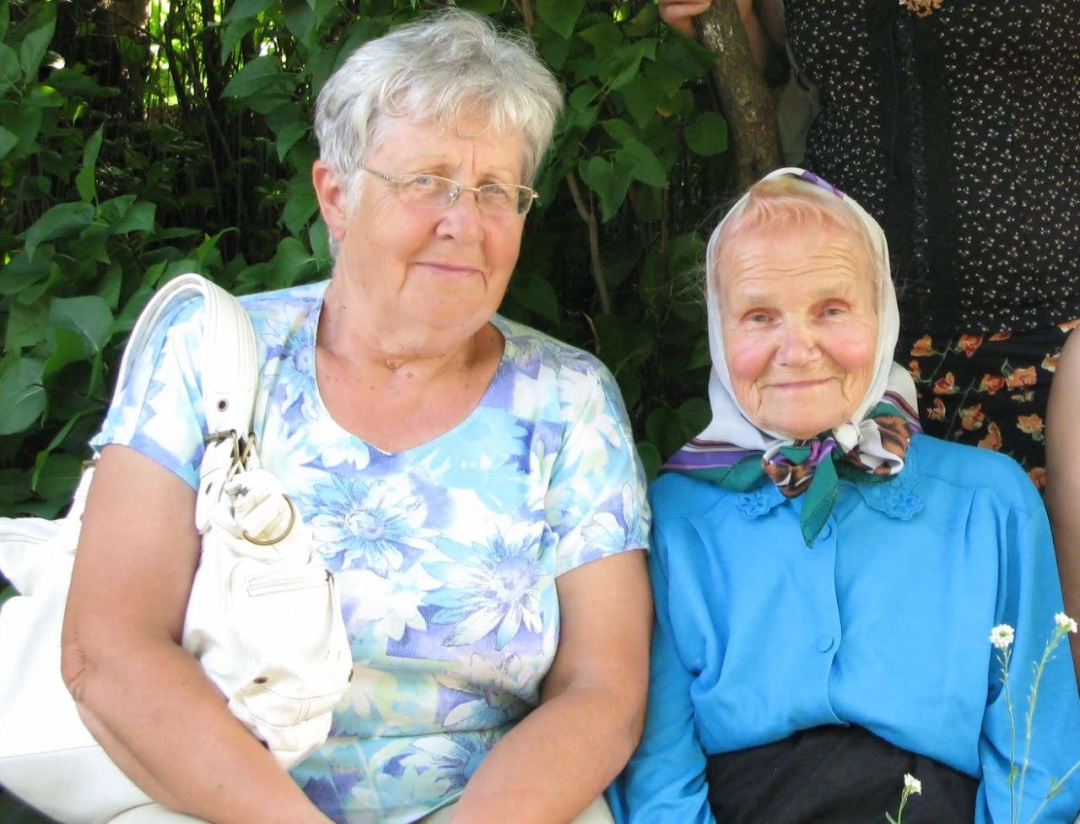 Тетяна Шпак (зліва) і Фросина Міщенко