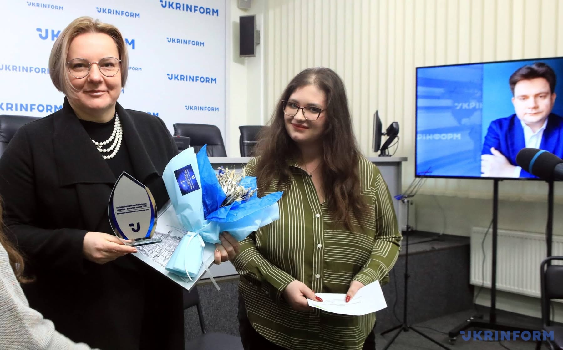 Експертка рейтингу, музикознавиця Олександра Чоботар та генеральна директорка Національного будинку музики Ольга Кононенко