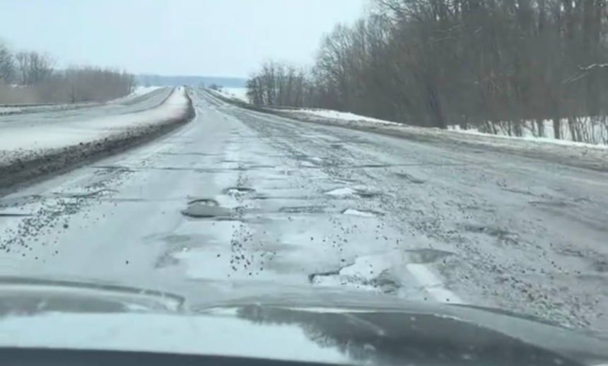траси Київ – Одеса та Київ – Чоп / Кадр відеозапису  Николай Федоров
