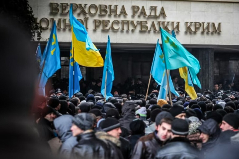 写真：レファト・チュバロフ「メジュリス」代表（フェイスブック）