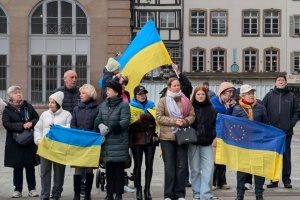 У Страсбурзі відбулася маніфестація на підтримку ініціативи «Тепло для України»