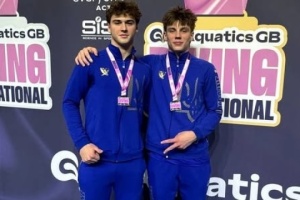 Українські стрибуни у воду виграли «срібло» турніру у Шеффілді