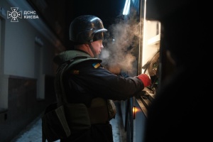 Five people injured in Russian attack in Kyiv