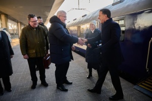 Сибіга: Візит Рютте в часи лютих холодів є ознакою солідарності, єдності та сили