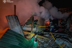 Удар по Шостці: пошкоджені 10 житлових будинків, двоє поранених