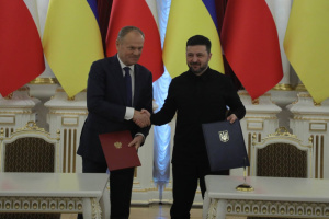 Ukraine, Poland sign letter of intent on joint weapons production, Tusk says 