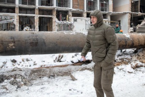 Кличко показав, як виглядає Дарницька ТЕЦ після російських ударів