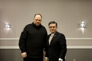 Стефанчук почав візит до США із зустрічі зі спікером Джонсоном