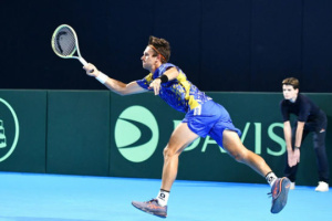 Українські тенісисти програють Люксембургу після першого дня Кубка Девіса