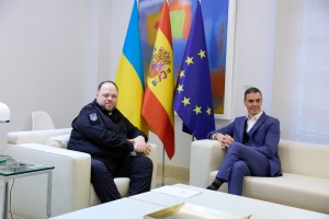 Стефанчук зустрівся з премʼєром Іспанії - обговорили потреби України в енергетичній сфері
