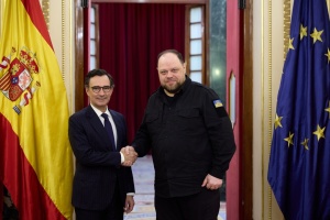 Стефанчук у Мадриді зустрівся з президентом ПА НАТО - говорили про справедливий мир для України
