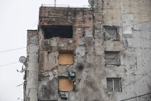 Two people wounded, and more than 20 high-rise buildings damaged in Kramatorsk after Russian nighttime attack