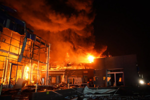 Russian attacks on sea port in Odesa region leave one killed, six injured 