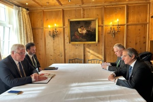 Сибіга у Мюнхені розповів Гроссі про нові удари РФ та ядерну загрозу Європі