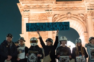 У Мілані відбувся мирний флешмоб на підтримку українського спортсмена Гераскевича