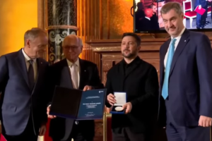 ミュンヘン安全保障会議の賞、「ウクライナの人々」が受賞