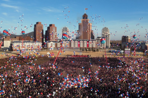 У столиці КНДР відкрили вулицю на честь військових, загиблих на війні проти України