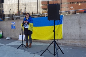 В Стокгольмі громада провела акцію на підтримку України