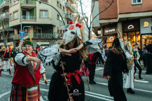 Українську Маланку представили на карнавалі в Барселоні
