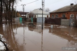 На Харківщині підтоплення зафіксували у п’яти районах, найважче - в Ізюмському