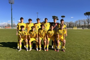 Юнацька збірна України зіграла внічию з футболістами Італії у контрольному матчі