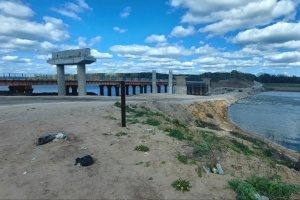 До суду передали справу за фактом знищення росіянами греблі Оскільського водосховища