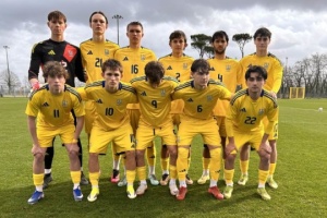 Юнацька збірна України з футболу обіграла у Римі італійців