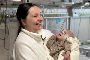 У столичному Охматдиті врятували немовля з Молдови, яке мало вроджену патологію серця