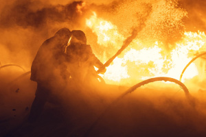 Russian forces strike Naftogaz facility in Poltava region; damage and fire reported