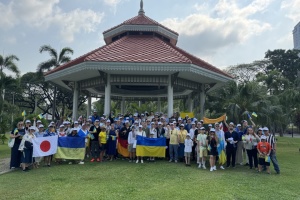 Марш за мир у Бангкоку: українська громада та дипломати вшанували роковини російського вторгнення