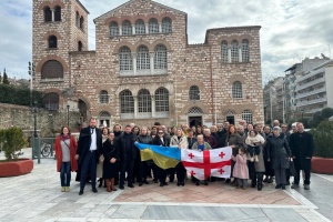 У головному храмі Салонік українці молилися за мир і вшанували жертв агресії РФ