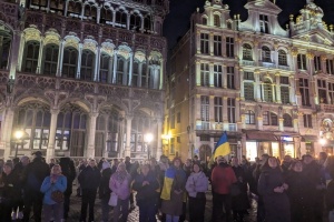 У Брюсселі відбулась акція «Солідарність з Україною»