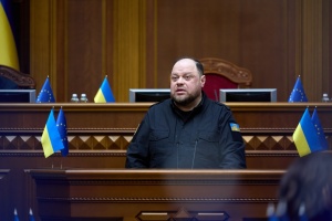 Стефанчук у Раді звернувся до міжнародних партнерів: Україна прагне миру з надійними гарантіями безпеки