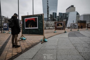 У Литві відкрили фотовиставку про оборону Часового Яру