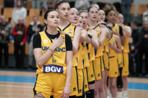 Відомий склад українських баскетболісток на матчі відбору Євро-2027