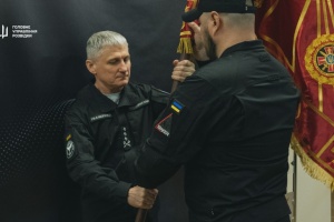 Спецпідрозділ ГУР Kraken отримав бойовий прапор