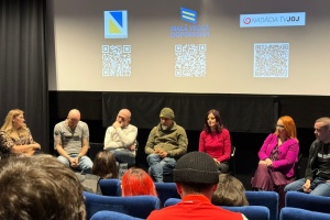 Мистецтво як голос вдячності: у Словаччині відбулися покази фільму та перформанс про війну в Україні