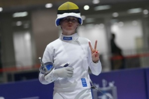 Шпажистка Анна Максименко - віцечемпіонка юніорського Євро у Тбілісі