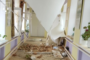 Росіяни атакували дронами школу в селі на Сумщині