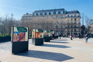 На виставці просто неба в Парижі презентували скарби музеїв України