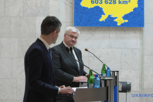 Sybiha meets newly appointed Ministers of Foreign Affairs and Defense of Netherlands in Kyiv