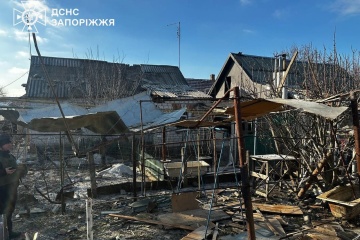 Tropas rusas lanzan un segundo ataque con drones contra Zaporiyia 