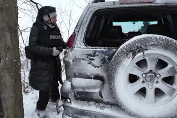 Latvian journalists come under Russian drone attack in Ukraine