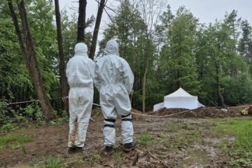 Ukraine grants Poland permission for search operations near Huta Pieniacka